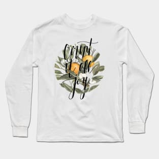 Count It All Joy Long Sleeve T-Shirt